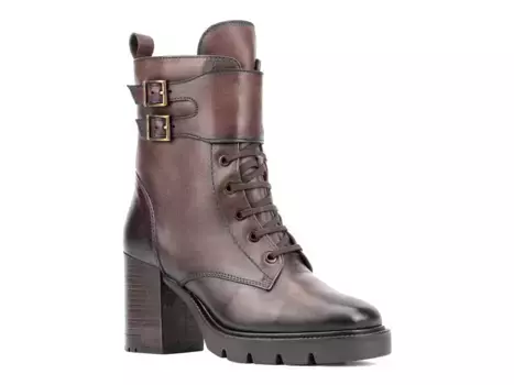 Ботильоны Elizabeth Platform Bootie Vintage Foundry Co, темно-коричневый