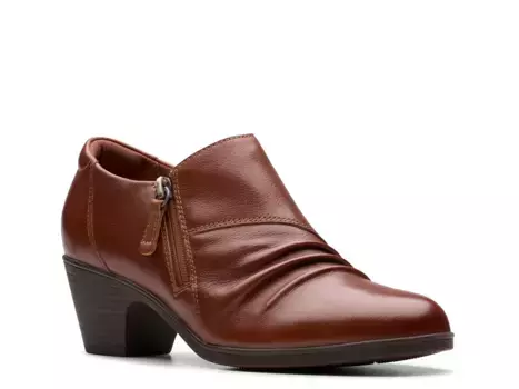 Ботильоны Emily Braley Bootie Clarks, цвет cognac