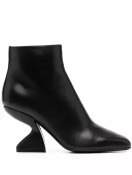 Ботильоны F-Heel Ferragamo, черный
