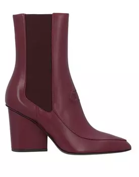 Ботильоны Ferragamo, бордовый