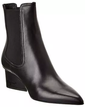 Ботильоны Ferragamo Velta из кожи Salvatore Ferragamo, черный
