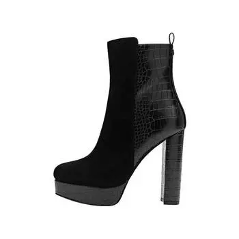 Ботильоны Guess Dennis Kroko, черный