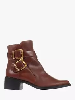 Ботильоны ida на высоком каблуке Jones Bootmaker, желто-коричневый