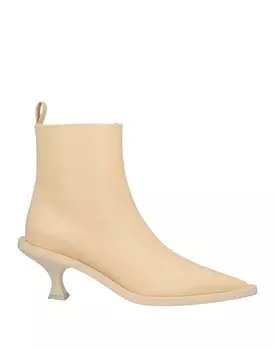 Ботильоны Jil Sander, кремовый