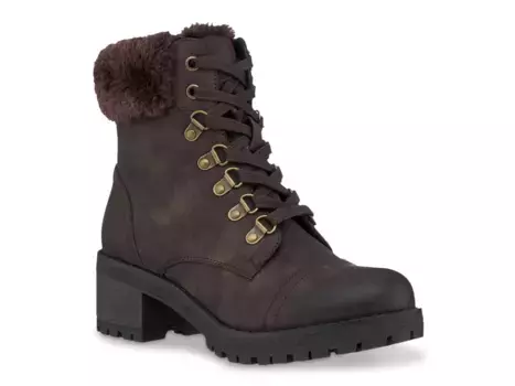 Ботильоны Joan Combat Bootie Gc Shoes, темно-коричневый