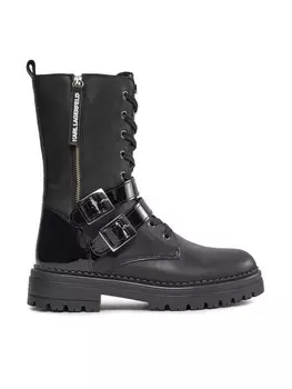 Ботильоны Karl Lagerfeld Kids, черный