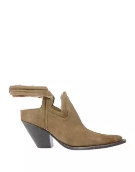 Ботильоны Maison Margiela, зеленый