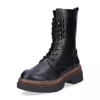 Ботильоны Marco Tozzi Schnrboot, черный