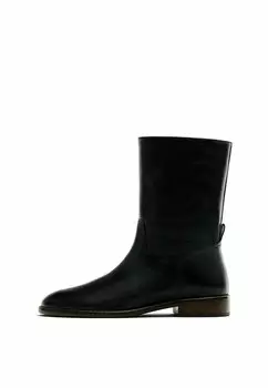 Ботильоны Massimo Dutti, черные