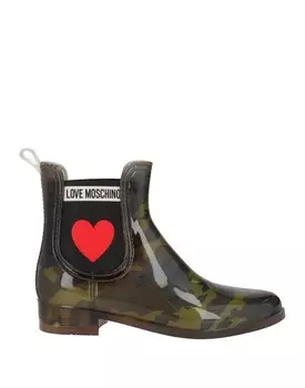 Ботильоны Moschino, зеленый