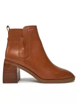 Ботильоны на блочном каблуке Aldo, коричневый