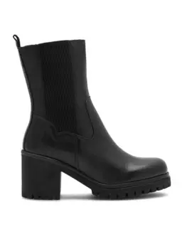 Ботильоны на блочном каблуке Lasocki, черный