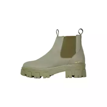 Ботильоны на платформе N91 "Style Choice II Chelsea Boots", женские ботильоны кожаные ручной работы, кожаные ботинки, оливковый