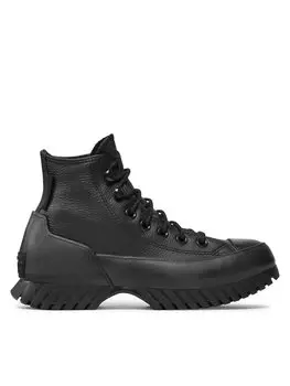 Ботильоны на плоской подошве Converse, черный