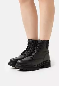 Ботильоны на шнуровке Clarks, черный