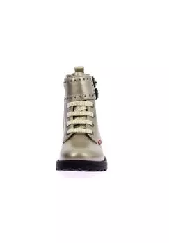 Ботильоны на шнуровке CUIR GROOROCK Kickers, бежевый