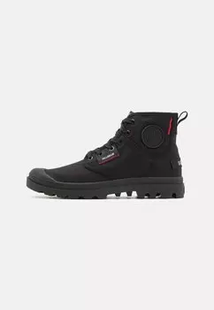 Ботильоны на шнуровке PAMPA PATCH UNISEX Palladium, цвет black