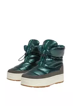 Ботильоны на шнуровке Pepe Jeans, темно-зеленый