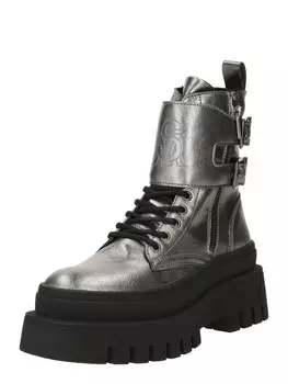 Ботильоны на шнуровке Steve Madden, серый