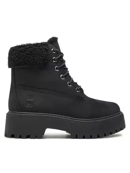 Ботильоны на шнуровке Timberland, черный