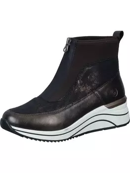 Ботильоны remonte Freizeit Stiefeletten, цвет antik/schwarz-antique/braun