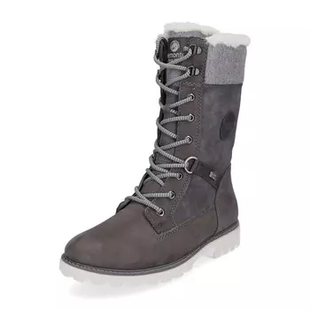 Ботильоны remonte Schnrboot, серый
