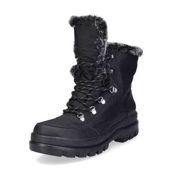 Ботильоны rieker Schnrboot, черный