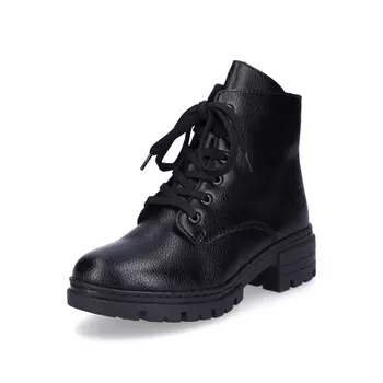 Ботильоны rieker Schnrboot, черный
