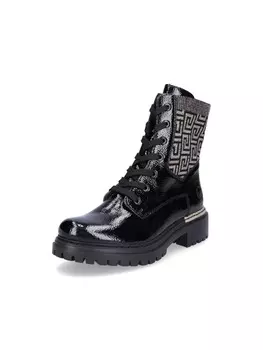 Ботильоны rieker Schnrboot, черный