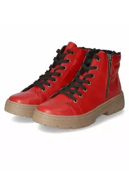 Ботильоны rieker Schnrstiefeletten, красный