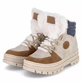 Ботильоны rieker Winterboots, бежевый