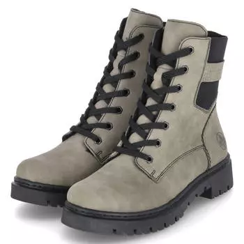 Ботильоны rieker Winterboots, зеленый