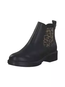 Ботильоны Tamaris, цвет black/leopard
