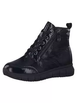 Ботильоны Tamaris, цвет black pat.