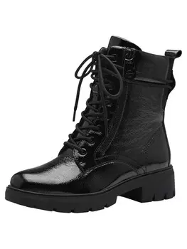Ботильоны Tamaris, цвет black pat.