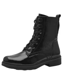 Ботильоны Tamaris, цвет black pat.