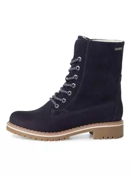 Ботильоны Tamaris Stiefelette Schnrstiefelette, синий