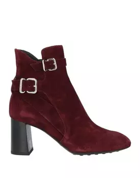 Ботильоны Tod'S, бордовый