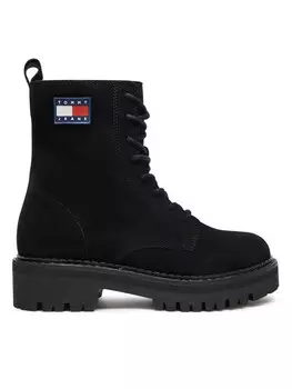 Ботильоны Tommy Jeans, черный