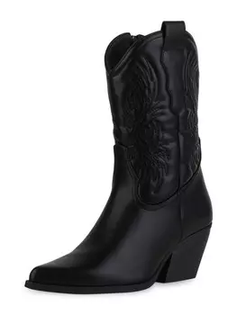 Ботильоны VAN HILL Cowboy Boots Allison, черный