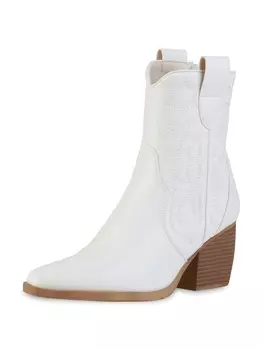 Ботильоны VAN HILL Cowboy Boots Ava, белый