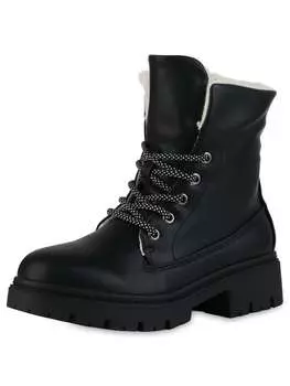 Ботильоны VAN HILL Schnrstiefeletten Calliope, черный