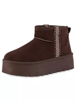 Ботильоны VAN HILL Winter Boots Aria, коричневый