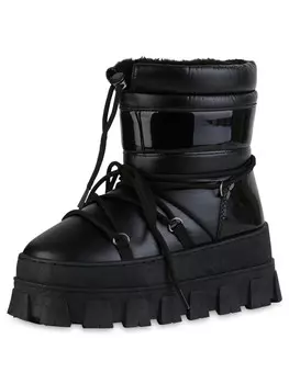 Ботильоны VAN HILL Winter Boots Samantha, цвет schwarz lack