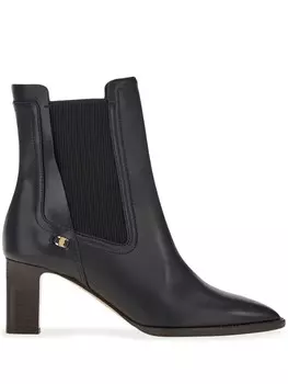 Ботильоны Vara Chain Ferragamo, черный