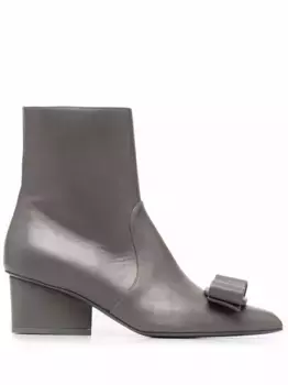 Ботильоны Viva Bow Ferragamo, серый