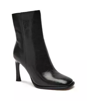 Ботильоны женские Michael Kors Kelsea кожаные на шпильке, черный