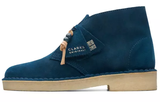 Ботильоны женские синие Clarks