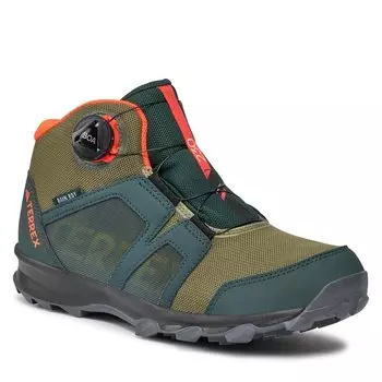 Ботинки adidas TerrexBoa Mid, зеленый