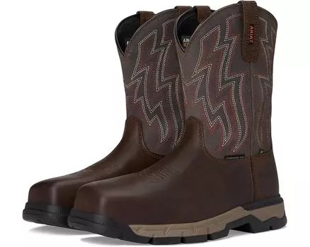 Ботинки Ariat Rebar Flex SD Composite Toe Work Boots, цвет Distressed Brown/Stone